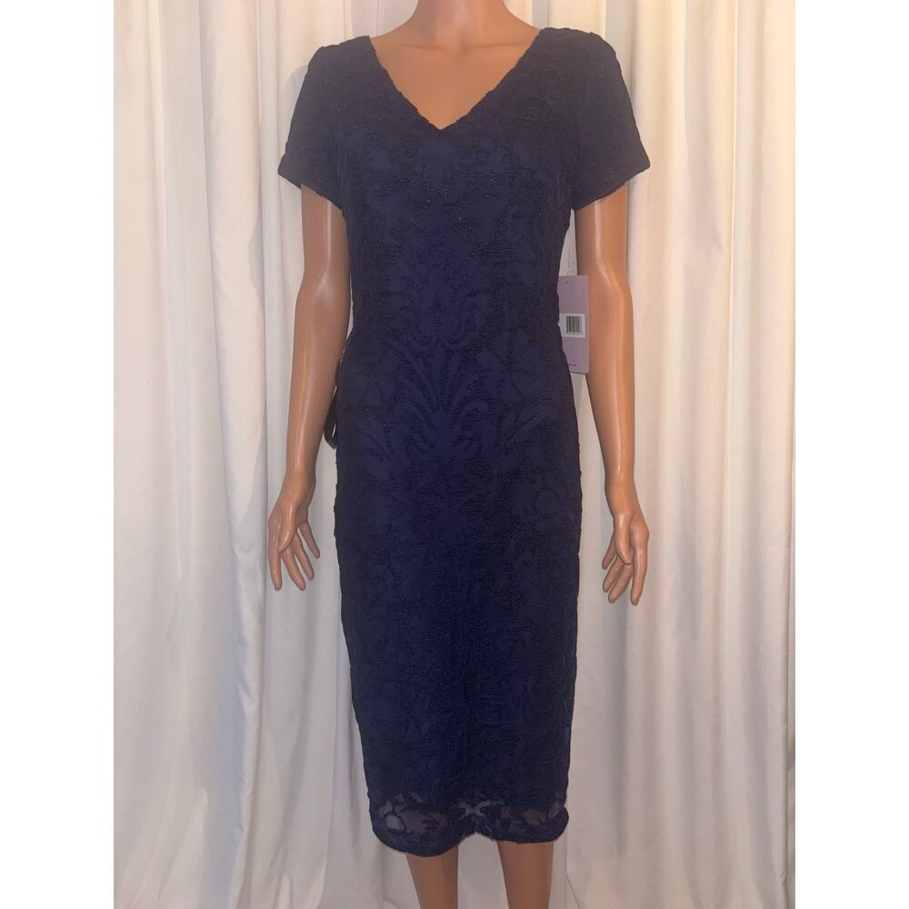 NWT JS Collections Size S - Embroidered Cord Lace Dress